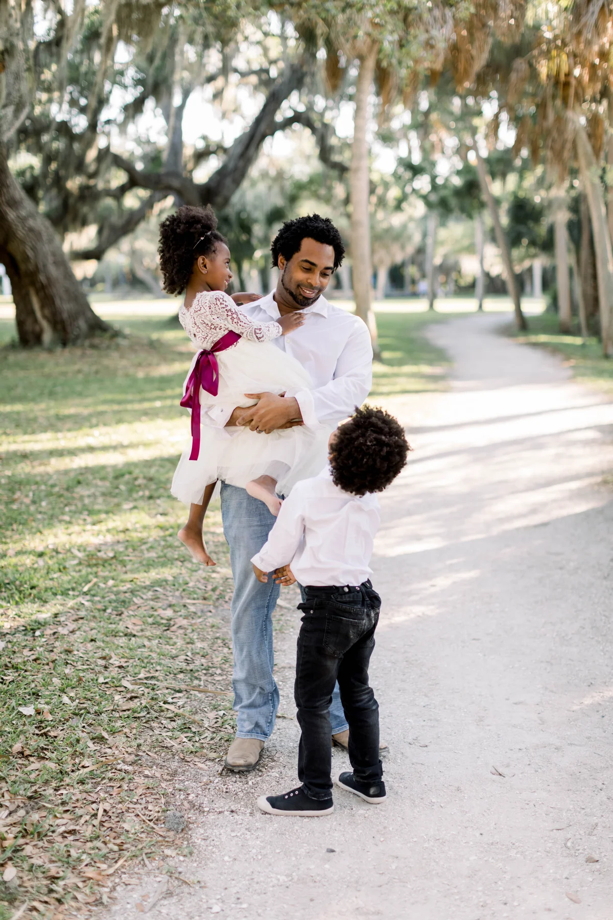 David Charlot with family